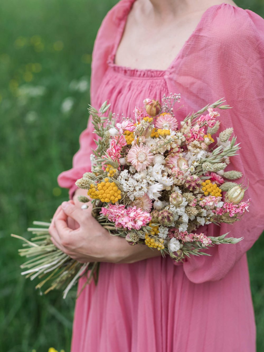 Šopek iz suhega cvetja / Summer Blooms