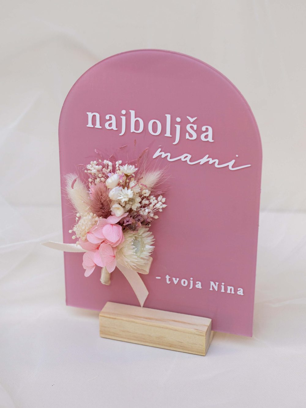 Tablica s personaliziranim napisom