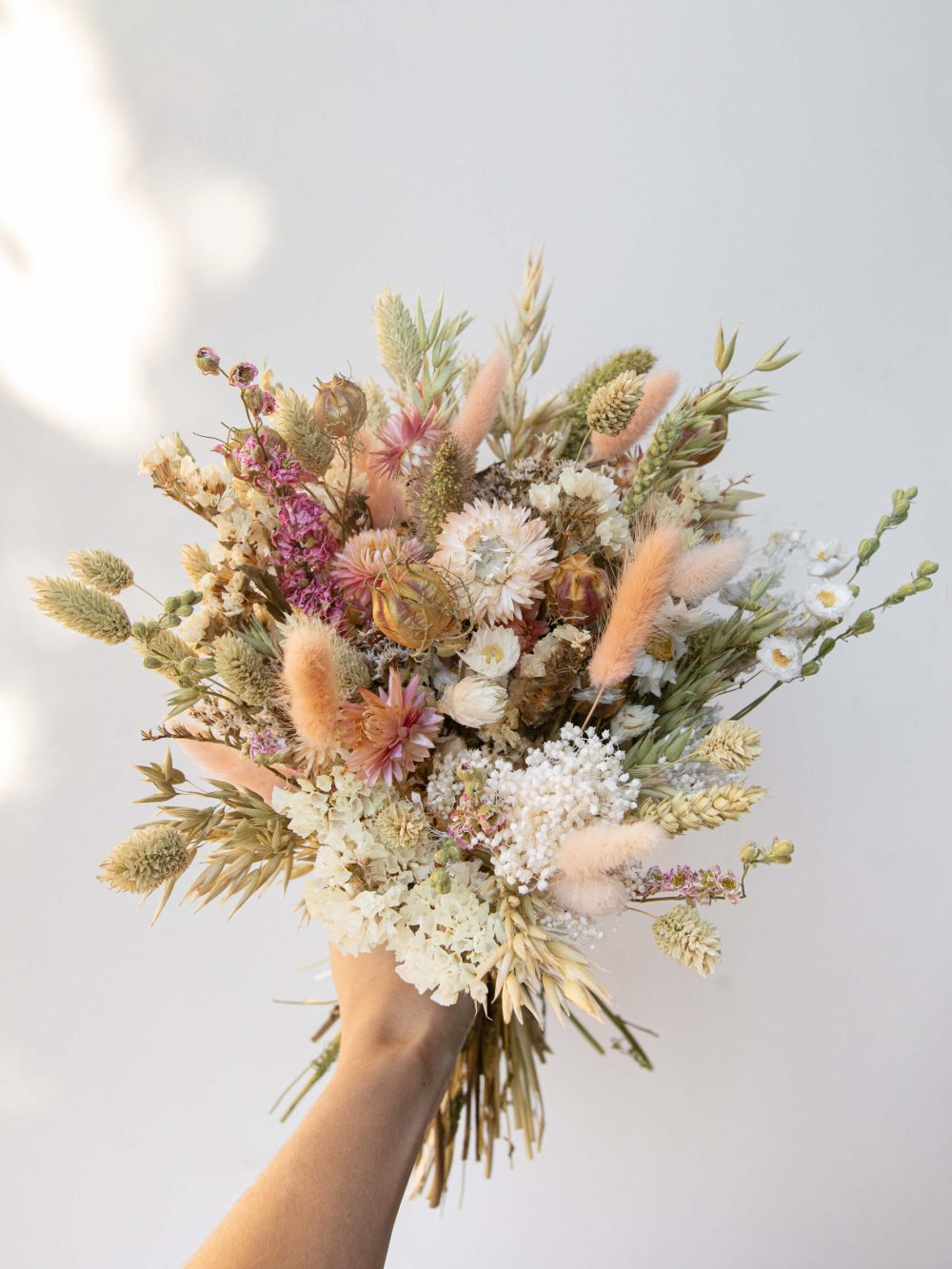Šopek iz suhega cvetja / wildflower kiss
