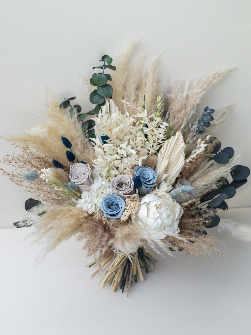 Poročni šopek iz suhega cvetja / Christabel